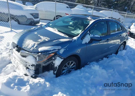 2020 Toyota Corolla Le z USA, uszkodzony, nr VIN 5YFHPRAE1LP031040